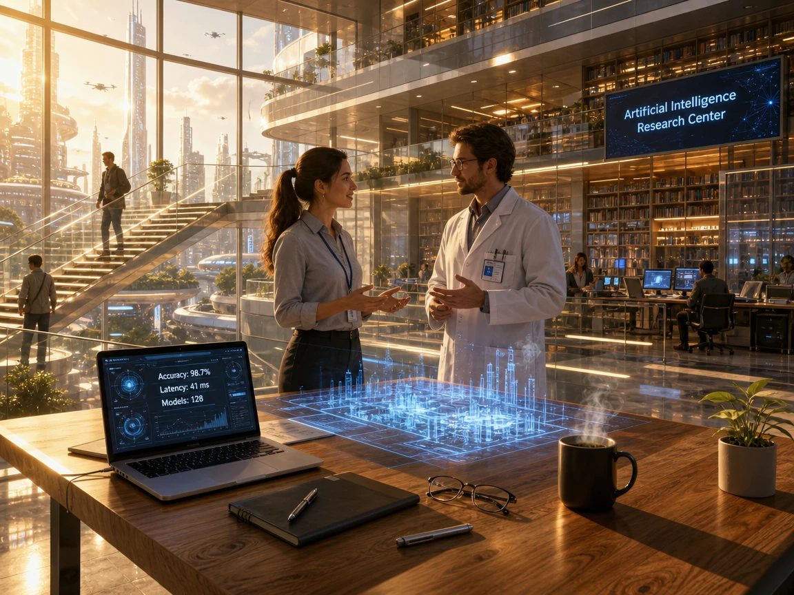 gpt-image-2 — Biblioteca futurista